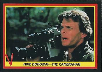 1984 Fleer V #16 Mike Donovan - The Cameraman Front