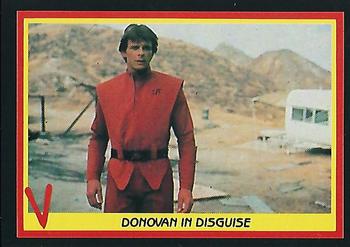 1984 Fleer V #22 Donovan in Disguise Front