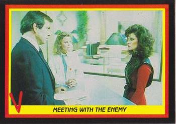 1984 Fleer V #41 Meeting with the Enemy Front