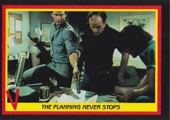 1984 Fleer V #45 The Planning Never Stops Front
