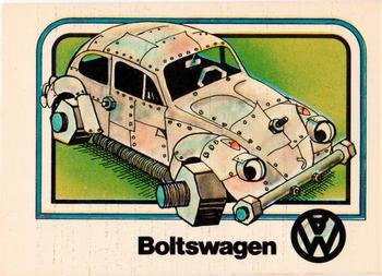 1976 Wonder Bread Crazy Cars #NNO Boltswagen Front