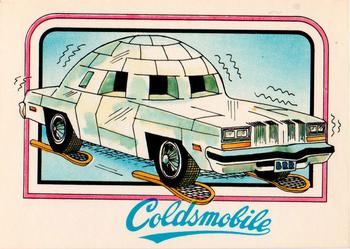 1976 Wonder Bread Crazy Cars #NNO Coldsmobile Front