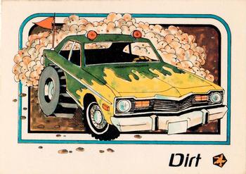 1976 Wonder Bread Crazy Cars #NNO Dirt Front