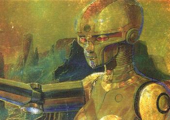 1995 FPG Bob Eggleton - Metallic #M4 Asimov Chronicles vol 4 Front