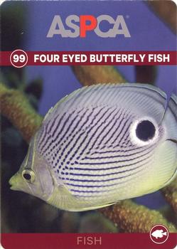 2016 ASPCA Pets & Creatures #99 Four Eyed Butterfly Fish Front