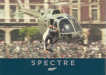 2016 Rittenhouse James Bond Archives SPECTRE Edition #6 As Sciarra climbs into his helicopter, 007 knocks Front