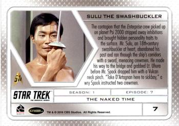 2017 Rittenhouse Star Trek 50th Anniversary #7 The Naked Time Back