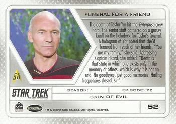 2017 Rittenhouse Star Trek 50th Anniversary #52 Skin of Evil Back