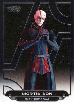 2017 Topps Star Wars: Galactic Files Reborn #ACW-13 Mortis Son Front