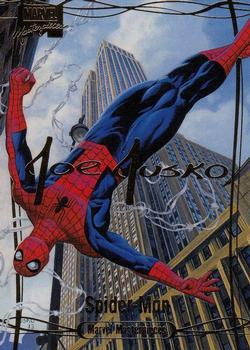 2016 Upper Deck Marvel Masterpieces - Gold Foil Signature Series #90 Spider-Man Front