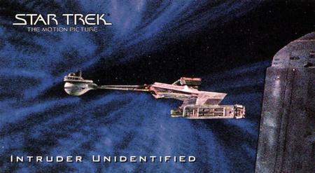 1994 SkyBox Star Trek I The Motion Picture Cinema Collection #01 Intruder Unidentified Front