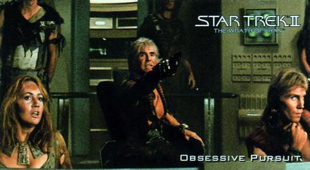 1994 SkyBox Star Trek II The Wrath of Khan Cinema Collection #45 Obsessive Pursuit Front