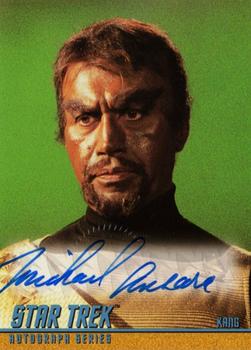 1999 SkyBox Star Trek The Original Series 3 - Autographs #A72 Michael Ansara Front