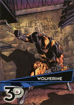 2015 Upper Deck Marvel 3D #42 Wolverine Front