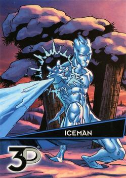 2015 Upper Deck Marvel 3D #68 Iceman Front