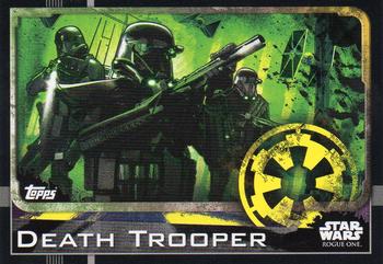 2016 Topps Star Wars Rogue One (UK Version) #20 Death Trooper Front