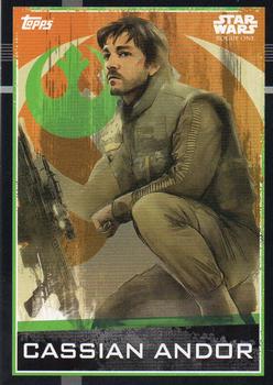 2016 Topps Star Wars Rogue One (UK Version) #63 Cassian Andor Front