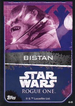 2016 Topps Star Wars Rogue One (UK Version) #68 Bistan Back