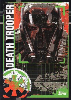 2016 Topps Star Wars Rogue One (UK Version) #83 Death Trooper Front
