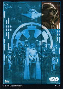 2016 Topps Star Wars Rogue One (UK Version) #104 Imperial Troops Part 3 Back