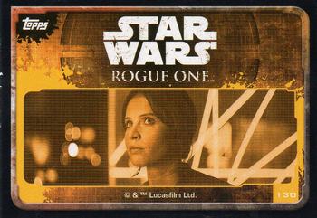 2016 Topps Star Wars Rogue One (UK Version) #130 Jyn Erso Back