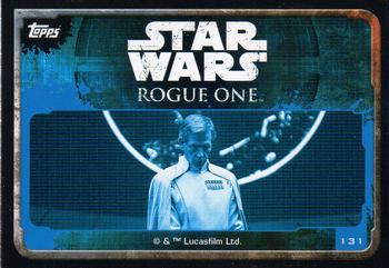 2016 Topps Star Wars Rogue One (UK Version) #131 Director Krennic Back