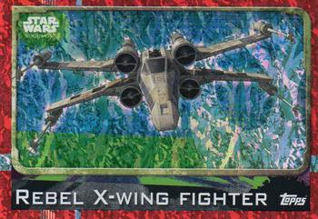 2016 Topps Star Wars Rogue One (UK Version) #166 Rebel X-Wing Fighter Front