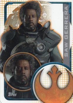 2016 Topps Star Wars Rogue One (UK Version) #195 Saw Gerrera Front