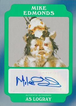 2016 Topps Star Wars Rogue One: Mission Briefing - Autographs #NNO Mike Edmonds Front