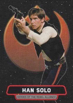 2016 Topps Star Wars Rogue One: Mission Briefing - Heroes of The Rebel Alliance #3 Han Solo Front