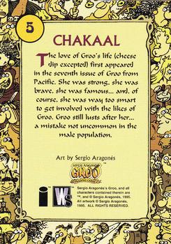 1995 Wildstorm Groo #5 Chakaal Back