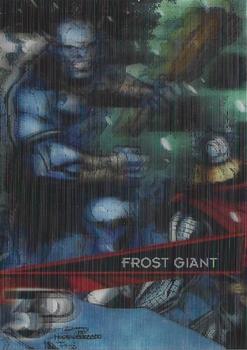2015 Upper Deck Marvel 3D - Lenticular 3D #7-3D Frost Giant Front