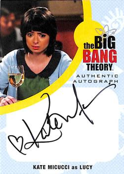2016 Cryptozoic The Big Bang Theory Seasons 6 & 7 - Autographs #KM1 Kate Micucci Front