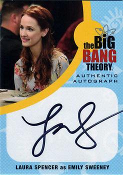 2016 Cryptozoic The Big Bang Theory Seasons 6 & 7 - Autographs #LS1 Laura Spencer Front