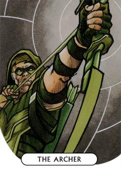 2016 Cryptozoic DC Comics: Justice League - Madame Xanadu Tarot Cards #X7 The Archer Front