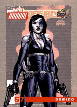 2016 Upper Deck Marvel Annual #57 Domino Front