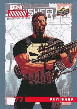 2016 Upper Deck Marvel Annual #77 Punisher Front