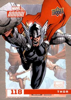 2016 Upper Deck Marvel Annual #118 Thor Front