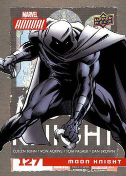 2016 Upper Deck Marvel Annual #127 Moon Knight Front
