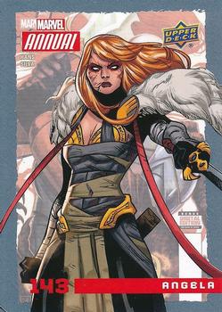 2016 Upper Deck Marvel Annual #143 Angela Front