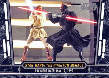 2017 Topps Star Wars 40th Anniversary #4 Star Wars: The Phantom Menace Front