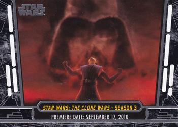 2017 Topps Star Wars 40th Anniversary #12 Star Wars: The Clone Wars - Season 3 Front