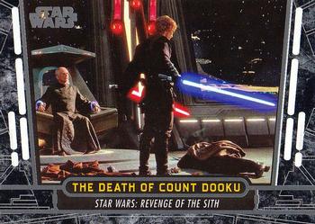 2017 Topps Star Wars 40th Anniversary #49 The Death of Count Dooku Front
