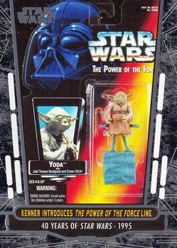 2017 Topps Star Wars 40th Anniversary #79 Kenner Introduces The Power of the Force Line Front