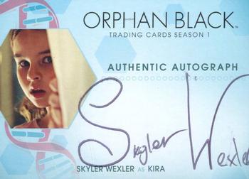 2016 Cryptozoic Orphan Black Season 1 - Autographs #SW Skyler Wexler Front