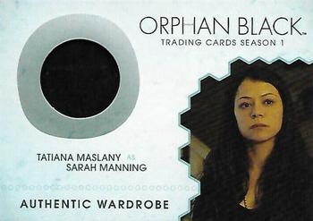 2016 Cryptozoic Orphan Black Season 1 - Wardrobe Relics #M05 Tatiana Maslany Front