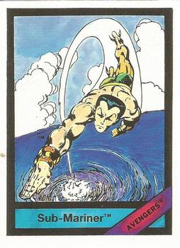 1987 Comic Images Marvel Universe I #37 Namor the Sub-Mariner Front