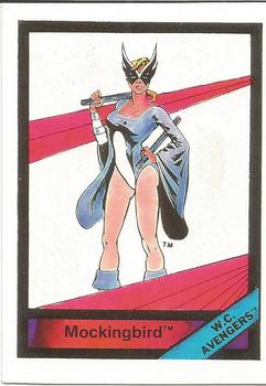1987 Comic Images Marvel Universe I #43 Mockingbird Front