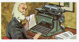 1975 Brooke Bond Inventors & Inventions #14 The Typewriter, 1744 Front