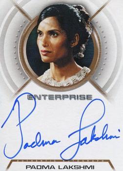 2003 Rittenhouse Star Trek Enterprise Season 2 - Cast Autographs #A22 Padma Lakshmi Front